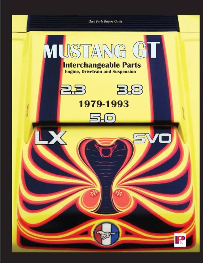 Mustang GT Fox Body Interchangeable Parts: Publishing
